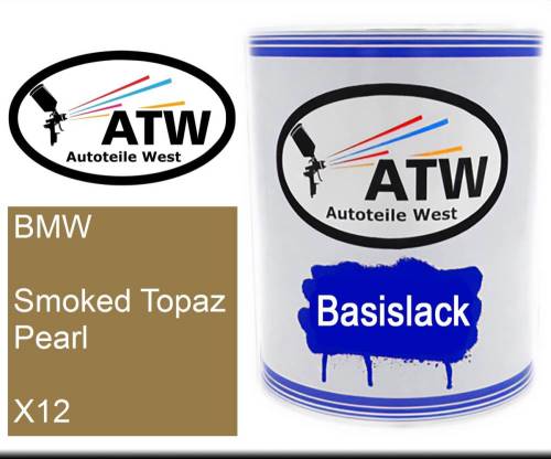 BMW, Smoked Topaz Pearl, X12: 1L Lackdose, von ATW Autoteile West.